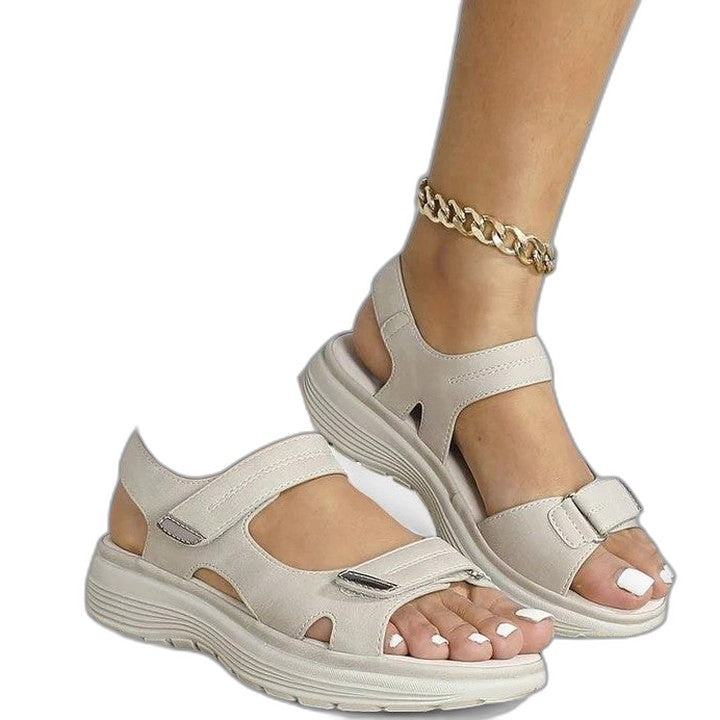 Comfortable Sandals for Women with Ankle Strap Open Toe Casual Style
