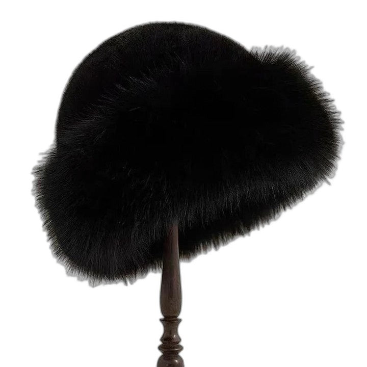 Effortless Brown Hat for Women with Fur Lined Casual Style