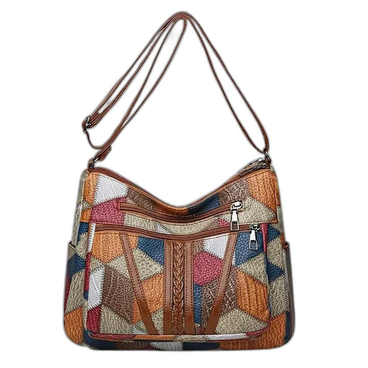 Effortless Geometric Crossbody Bag for Women with Casual Style