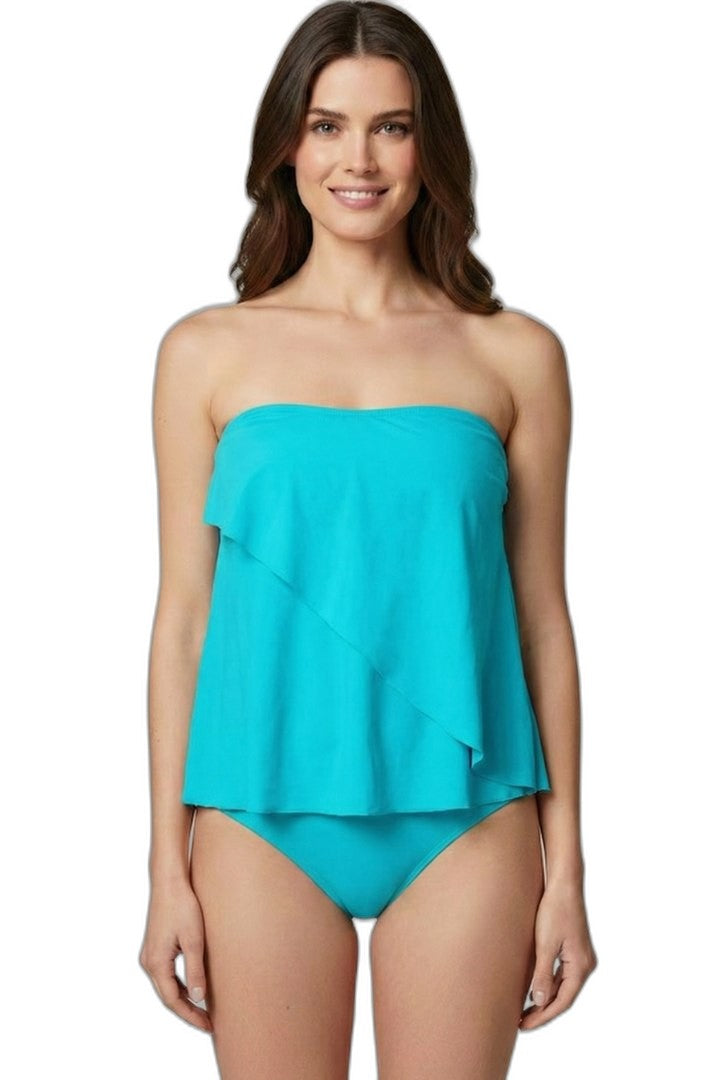 Stylish Red Bikini for Women with Strapless Vacation Style