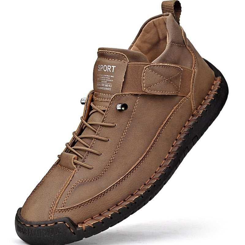 Comfortable Beige Suede Sneakers for Women with Closed Toe Lace Up Casual Style