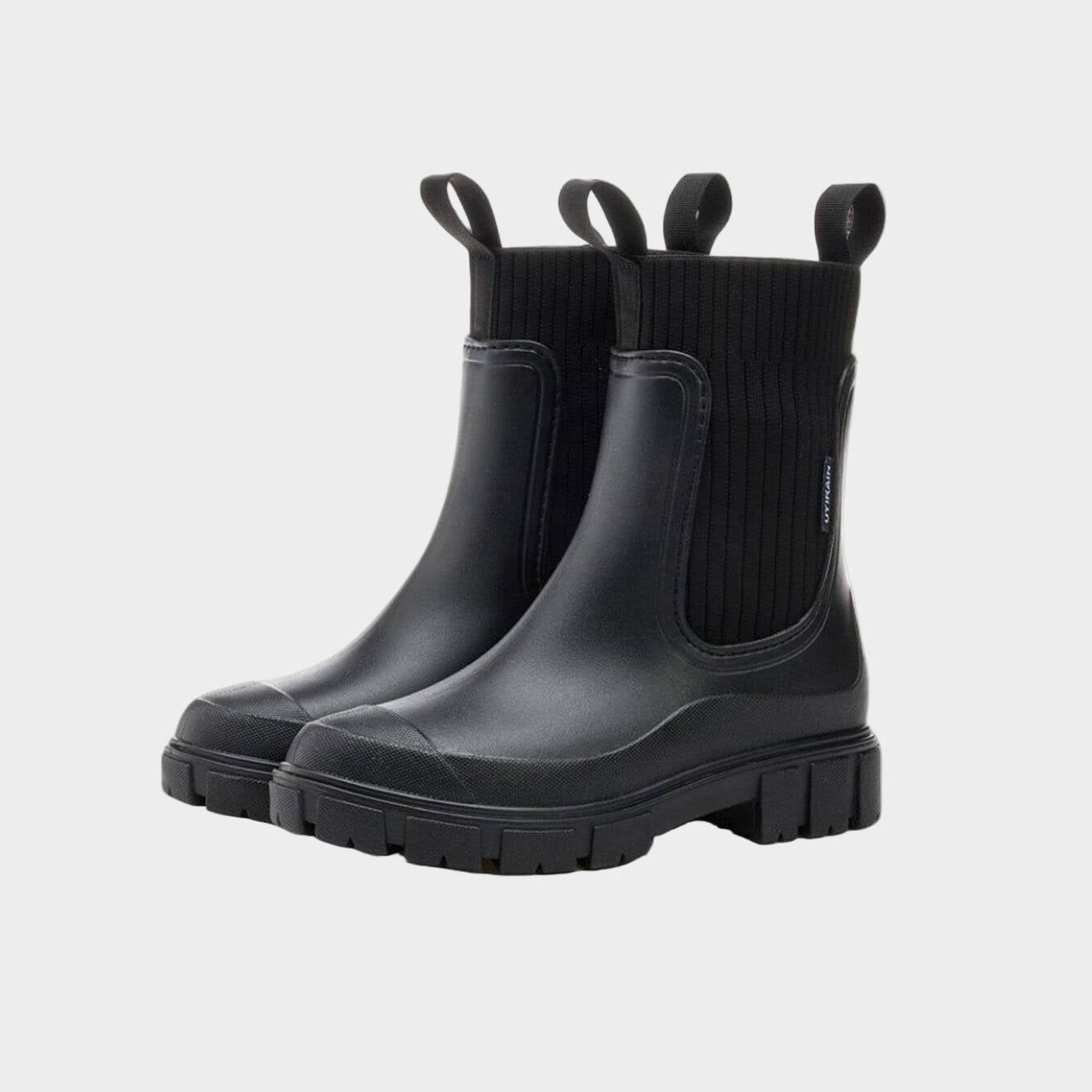 Comfortable Black Ankle Boots for Women with Closed Toe Casual Style