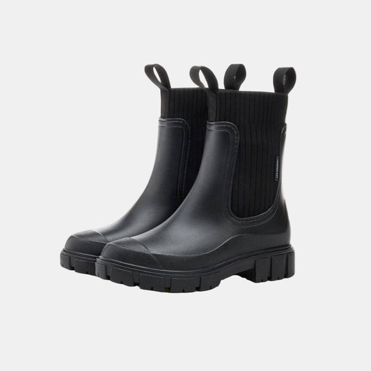 Comfortable Black Ankle Boots for Women with Closed Toe Casual Style