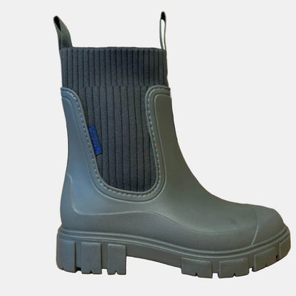 Comfortable Black Ankle Boots for Women with Closed Toe Casual Style