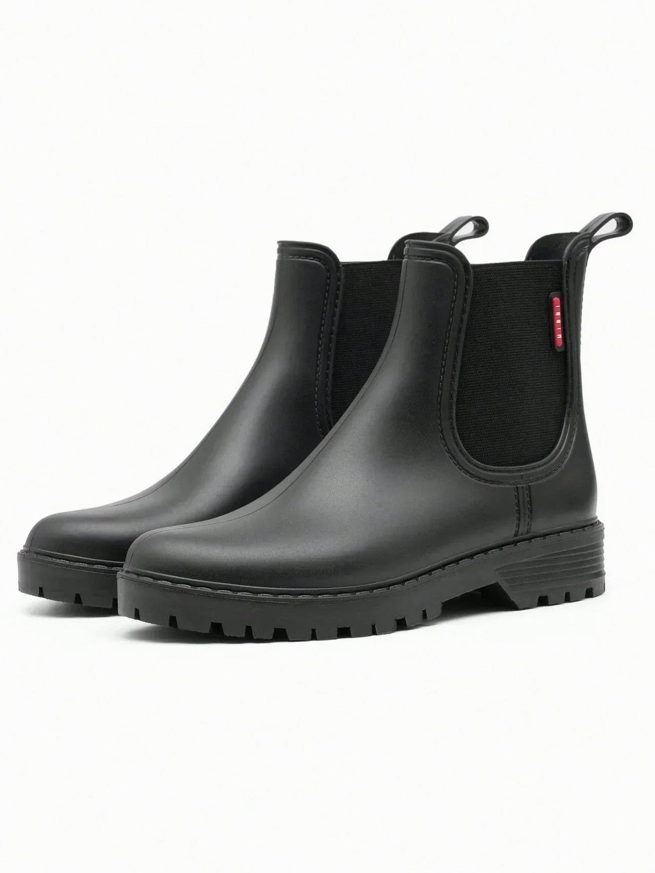 Comfortable Black Leather Ankle Boots for Women with Closed Toe Casual Style