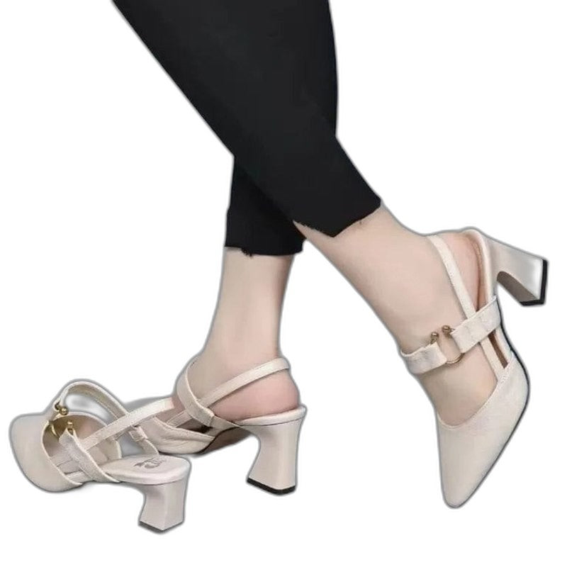 Comfortable Black Leather Mary Jane Shoes for Women with Ankle Strap Closed Toe Buckle Casual Style