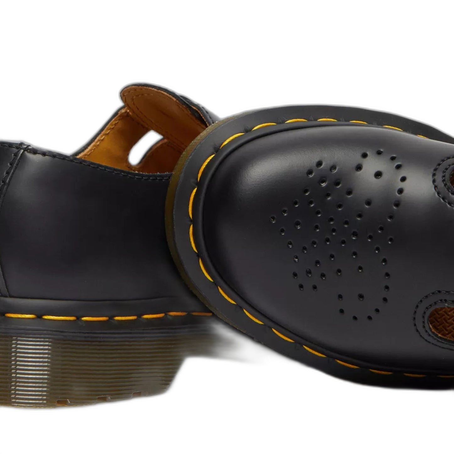 Comfortable Black Leather Mary Jane Shoes for Women with Closed Toe Buckle Casual Style