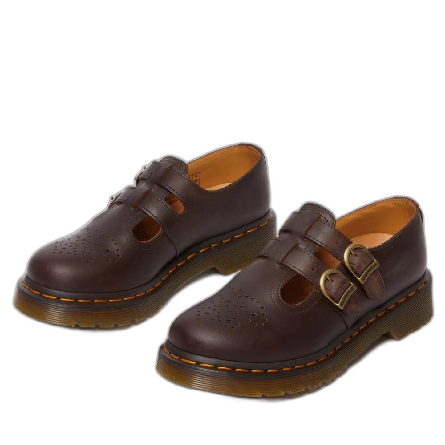 Comfortable Black Leather Mary Jane Shoes for Women with Closed Toe Buckle Casual Style