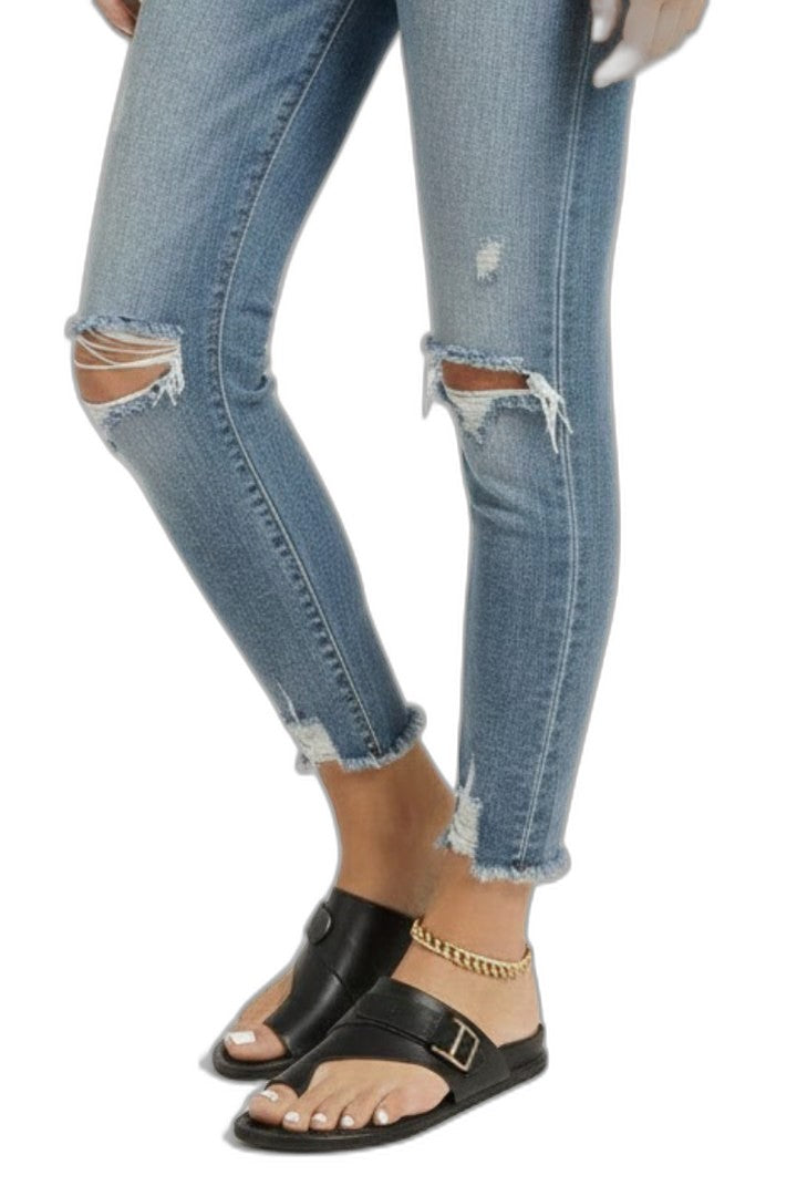 Comfortable Black Leather Sandals for Women with Open Toe Buckle Casual Style