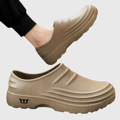 Comfortable Black Mules for Women with Platform Closed Toe Casual Style