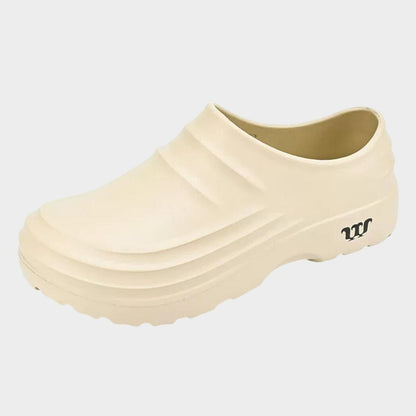 Comfortable Black Mules for Women with Platform Closed Toe Casual Style