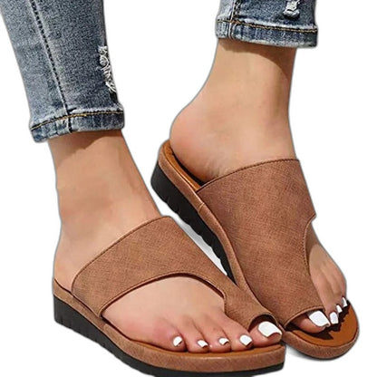Comfortable Black Platform Sandals for Women with Slingback Open Toe Casual Style