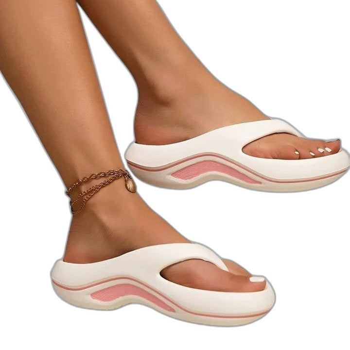 Comfortable Black Sandals for Women with Platform Open Toe Casual Style