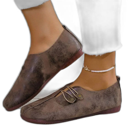 Comfortable Black Suede Mules for Women with Closed Toe Buckle Casual Style