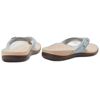 Comfortable Blue Sandals for Women with Slingback Open Toe Vacation Style