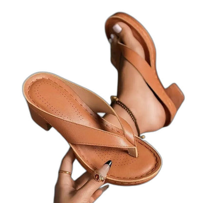 Comfortable Gold Sandals for Women with Platform Open Toe Casual Style