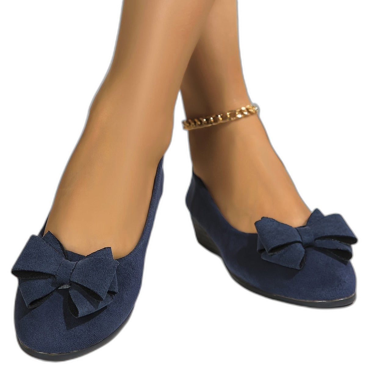 Comfortable Grey Suede Wedge Sandals for Women with Pointed Toe Casual Style