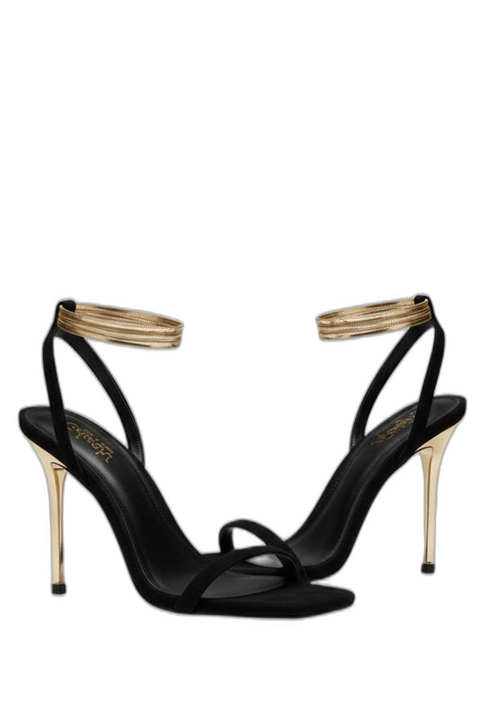 Comfortable Heels for Women with Ankle Strap Open Toe Party Style