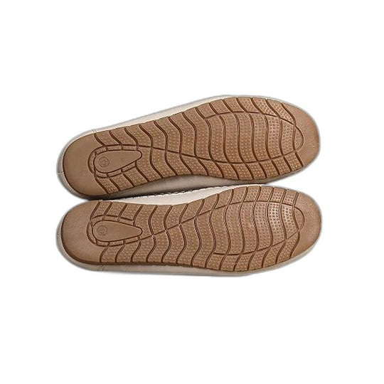 Comfortable Leather Loafers for Women with Closed Toe Casual Style