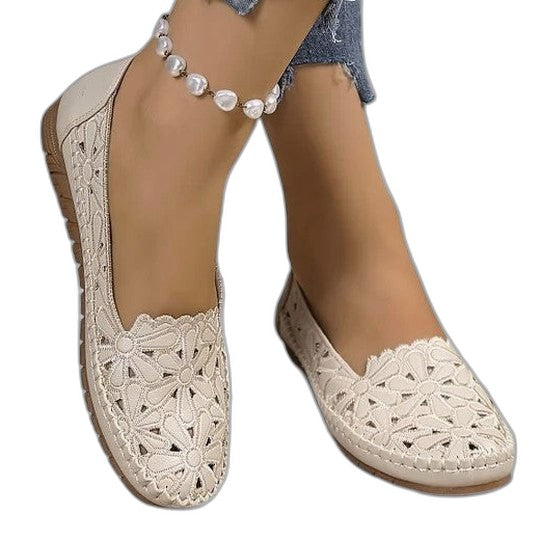 Comfortable Leather Loafers for Women with Closed Toe Casual Style