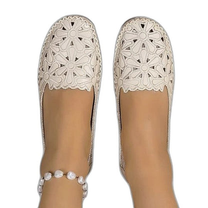 Comfortable Leather Loafers for Women with Closed Toe Casual Style