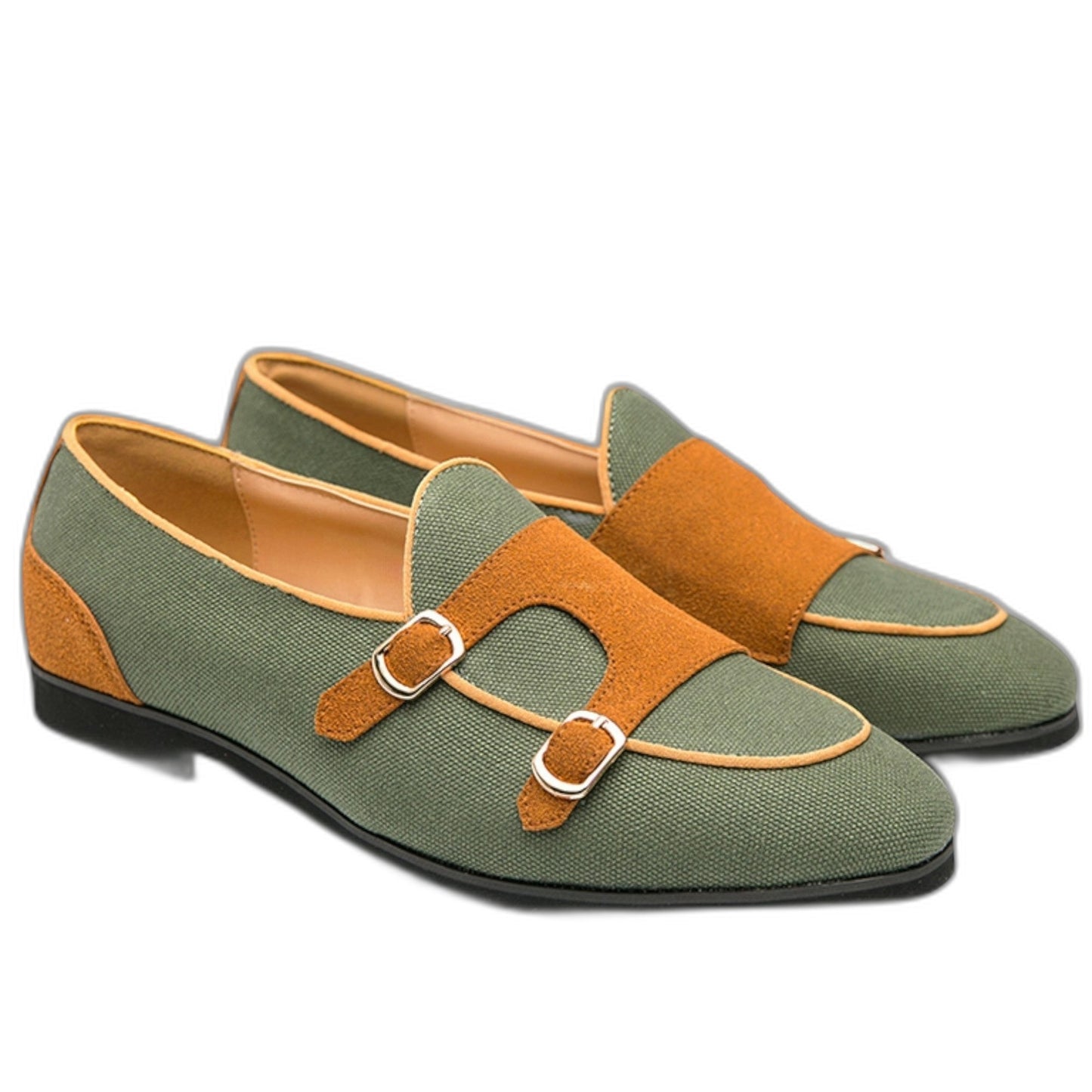 Comfortable Loafers for Women with Closed Toe Buckle Casual Style