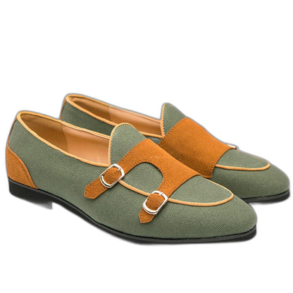 Comfortable Loafers for Women with Closed Toe Buckle Casual Style