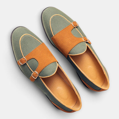 Comfortable Loafers for Women with Closed Toe Buckle Casual Style