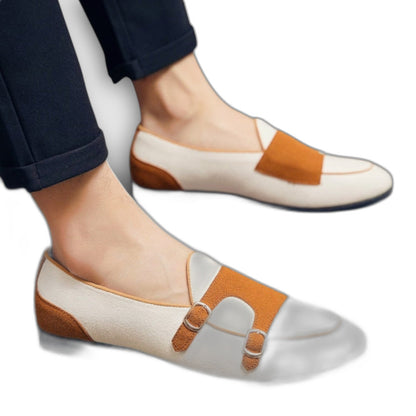 Comfortable Loafers for Women with Closed Toe Buckle Casual Style