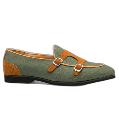 Comfortable Loafers for Women with Closed Toe Buckle Casual Style