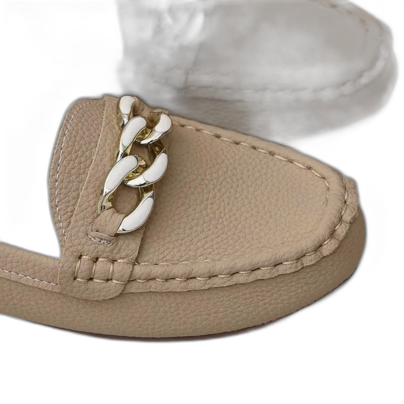 Comfortable Loafers for Women with Closed Toe Studded Casual Style