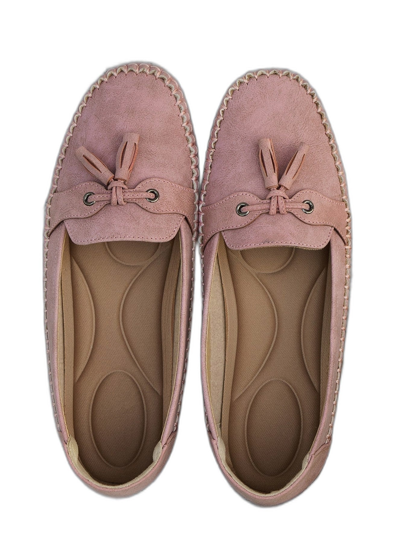 Comfortable Navy Suede Loafers for Women with Closed Toe Casual Style