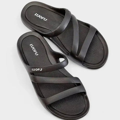 Comfortable Red Sandals for Women with Open Toe Casual Style