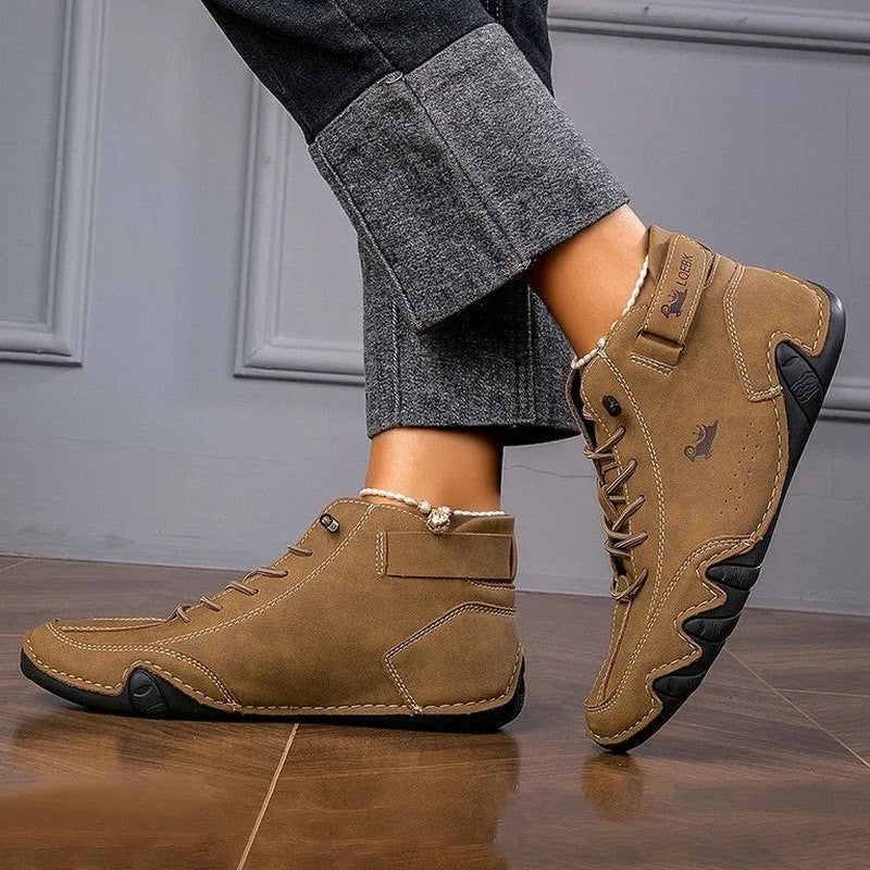Comfortable Sage Green Suede Sneakers for Women with Closed Toe Lace Up Casual Style