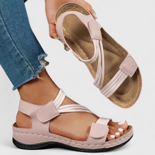 Comfortable Sandals for Women with Ankle Strap Open Toe Casual Style