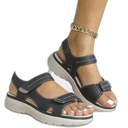 Comfortable Sandals for Women with Ankle Strap Open Toe Casual Style