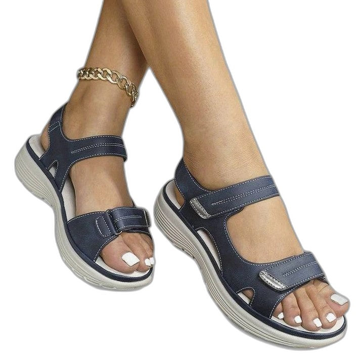Comfortable Sandals for Women with Ankle Strap Open Toe Casual Style