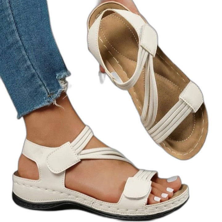 Comfortable Sandals for Women with Ankle Strap Open Toe Casual Style
