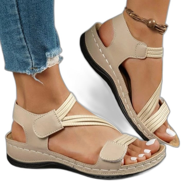 Comfortable Sandals for Women with Ankle Strap Open Toe Casual Style