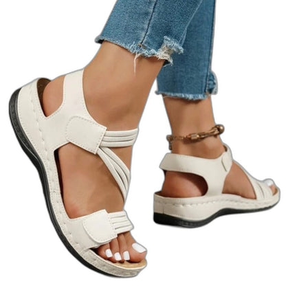 Comfortable Sandals for Women with Ankle Strap Open Toe Casual Style