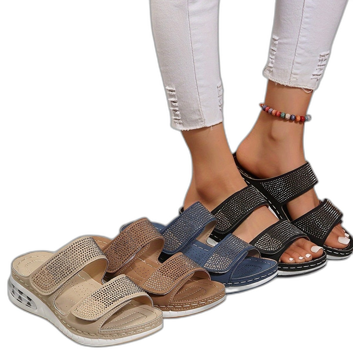 Comfortable Sandals for Women with Open Toe Casual Style