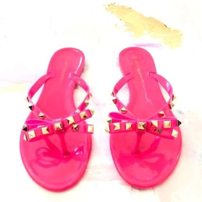 Comfortable Sandals for Women with Open Toe Studded Party Style