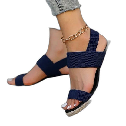 Comfortable Sandals for Women with Platform Ankle Strap Open Toe Casual Style