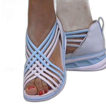 Comfortable Sandals for Women with Platform Open Toe Casual Style