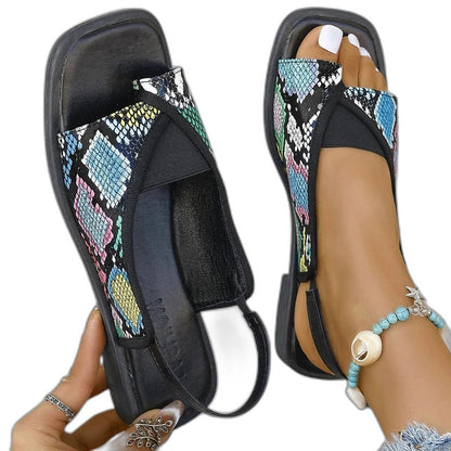 Comfortable Sandals for Women with Platform Open Toe Casual Style