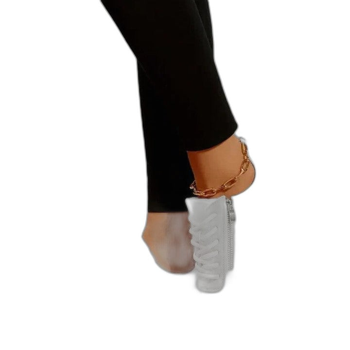 Comfortable Sneakers for Women with Closed Toe Lace Up Casual Style