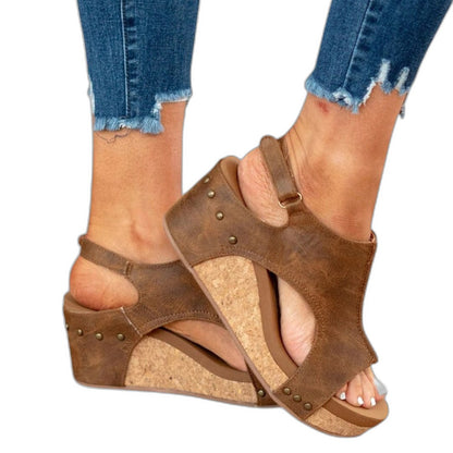 Comfortable Tan Suede Mules for Women with Slingback Open Toe Buckle Casual Style