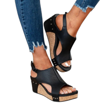 Comfortable Tan Suede Mules for Women with Slingback Open Toe Buckle Casual Style