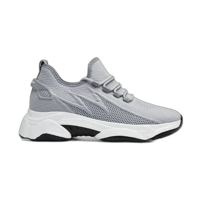 Comfortable White Mesh Sneakers for Women with Lace Up Casual Style