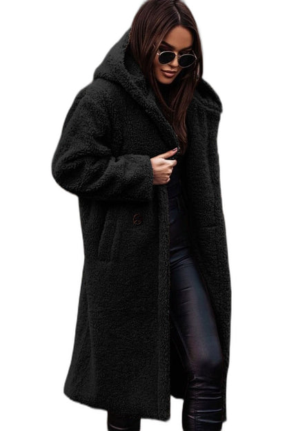 Effortless Beige Coat for Women with Collared Long Sleeve Belted Casual Style